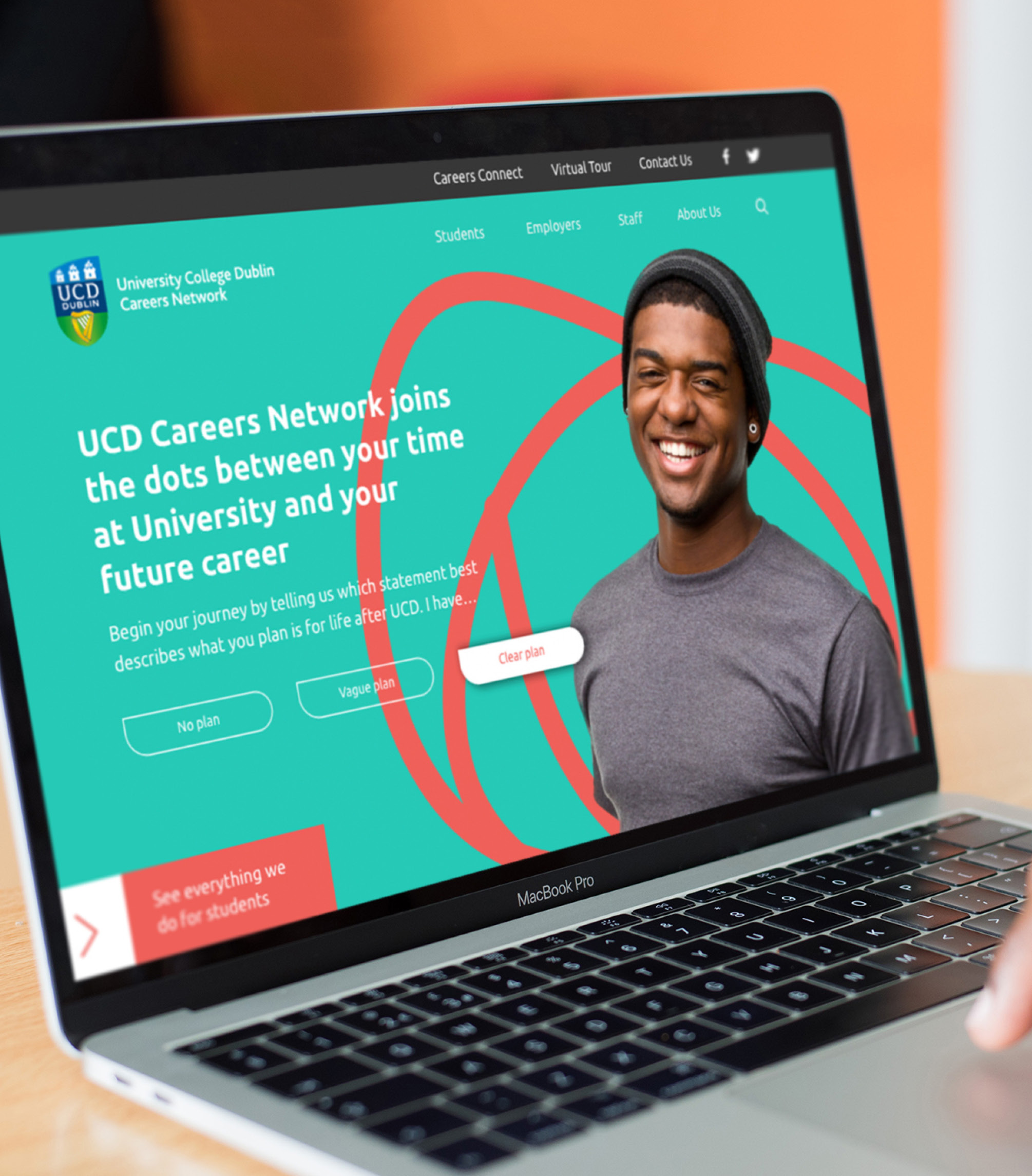 University College Dublin Careers Network website