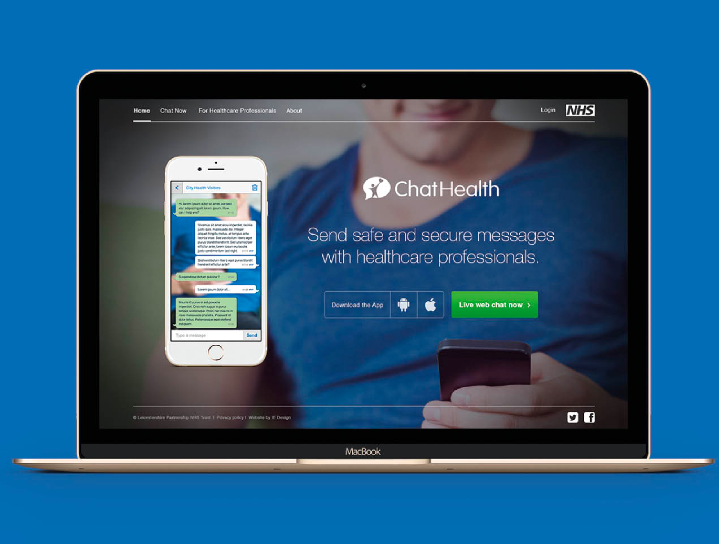 ChatHealth website