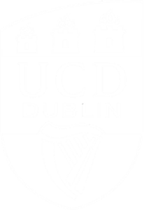 University College Dublin crest in white