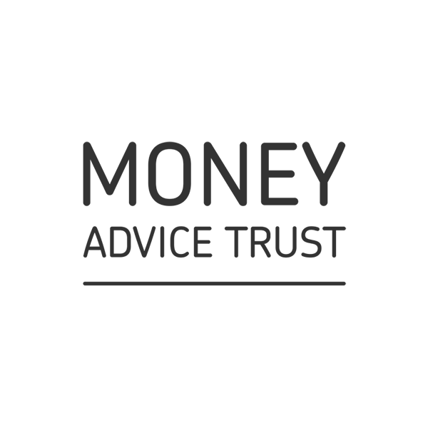 Money Advice Trust logo in grey