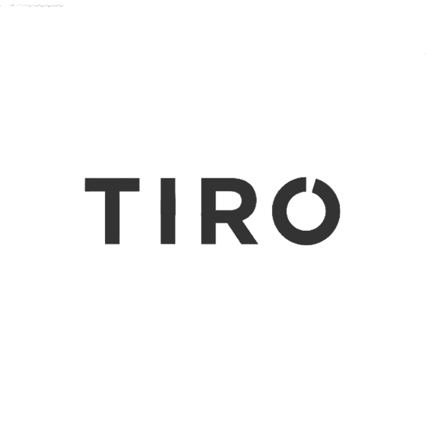 Tiro logo in grey