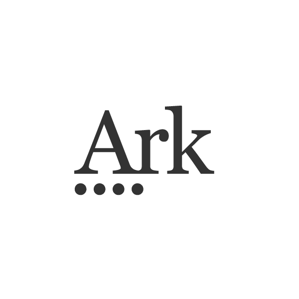 Logo for Ark Schools in grey
