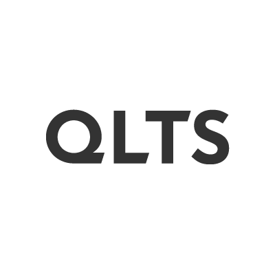 QLTS logo in grey