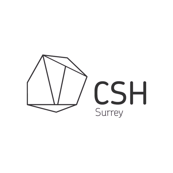 CSH Surrey logo created by IE Brand