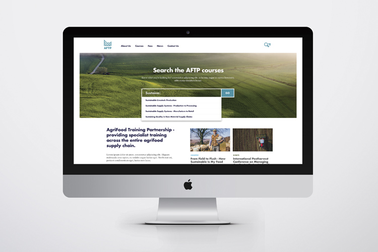 AFTP's award-winning university website by IE Digital