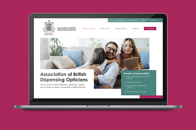 New ABDO website by IE Digital