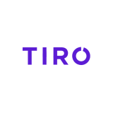 Tiro logo in purple