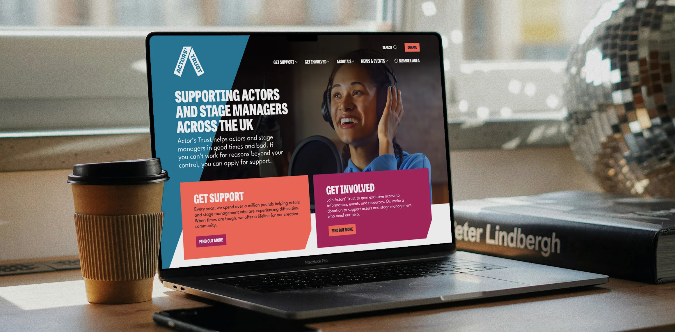 Actors' Trust website and SalesForce CRM integration| IE Digital