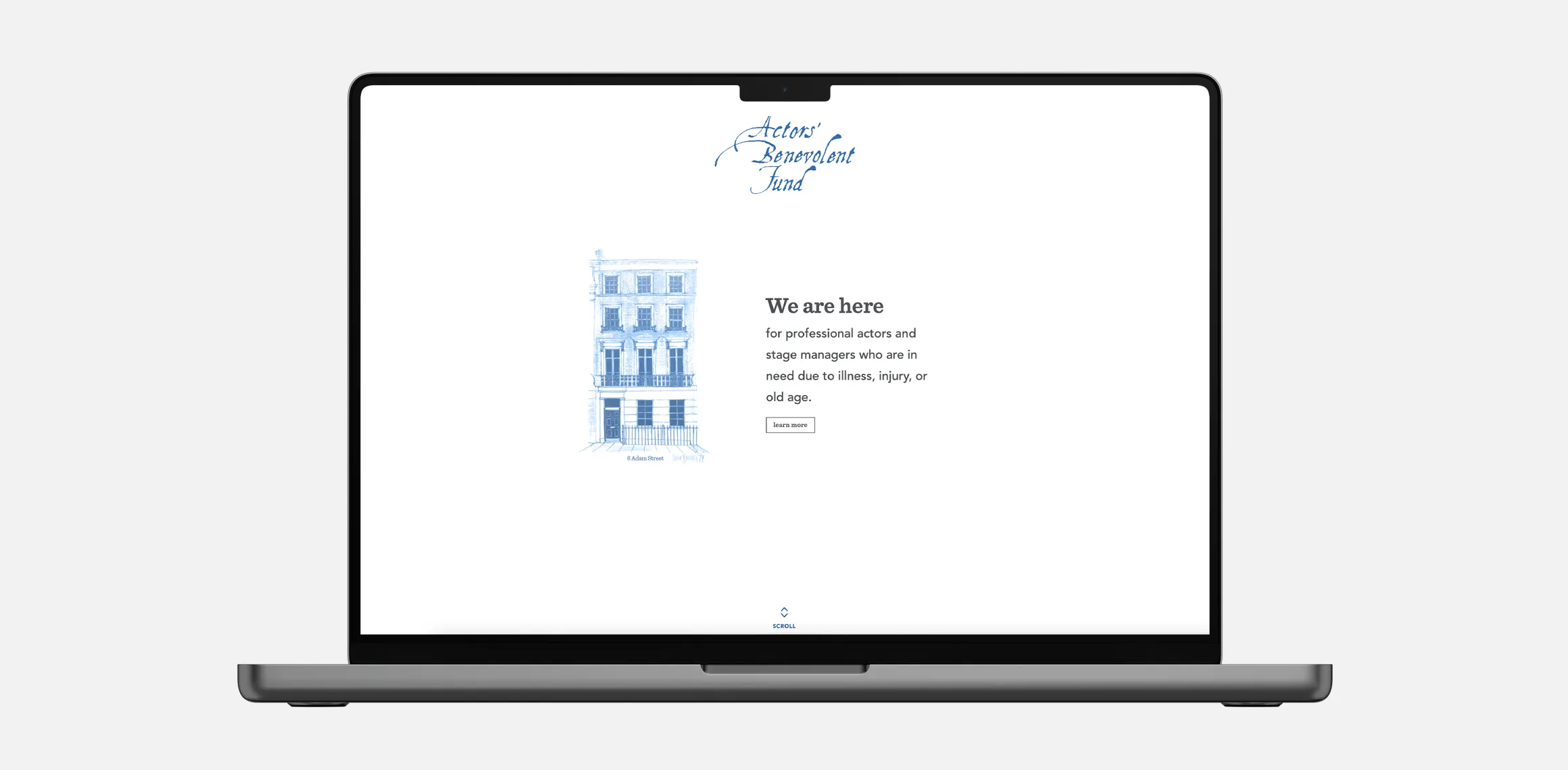 Actors Trust previous website