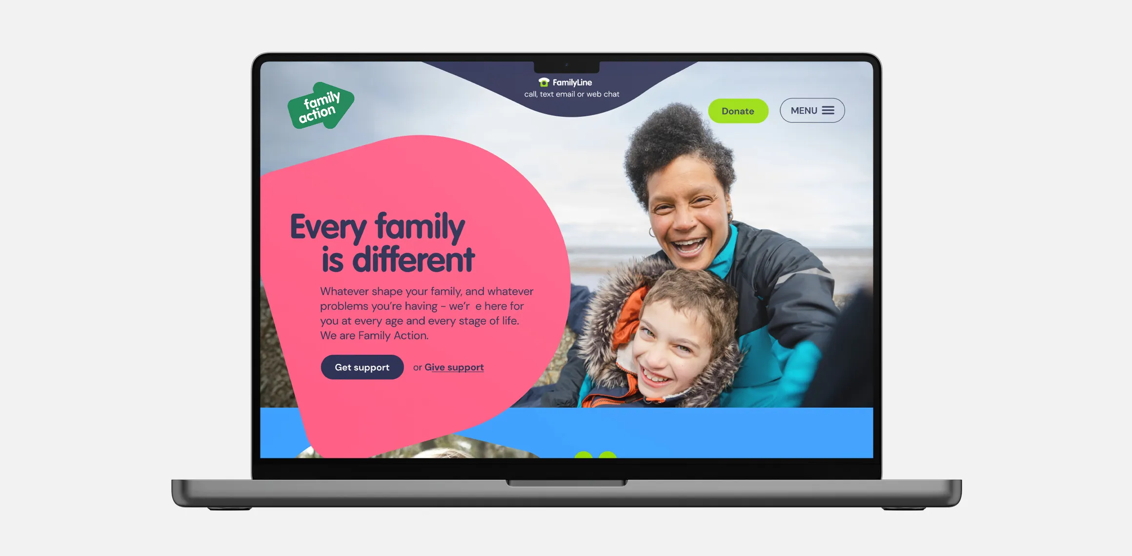 Family Action new website